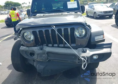 2020 Jeep Wrangler Unlimited Sport 4X4 from USA, damaged, VIN 1C4HJXDN1LW143717